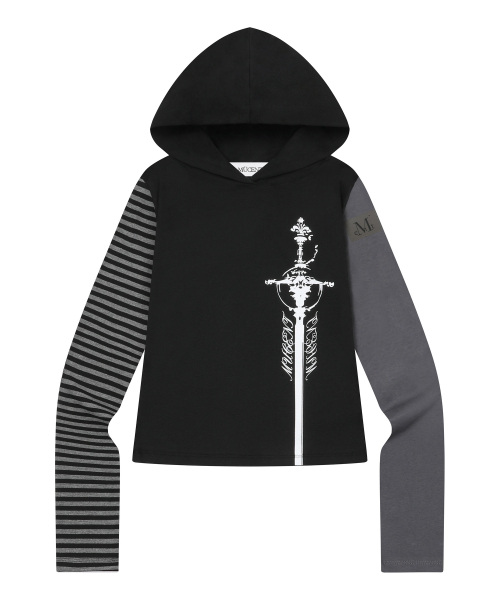AVIO STRIPE HOOD T