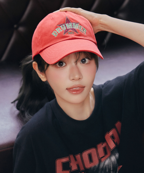 드러머 스타 볼캡_레드