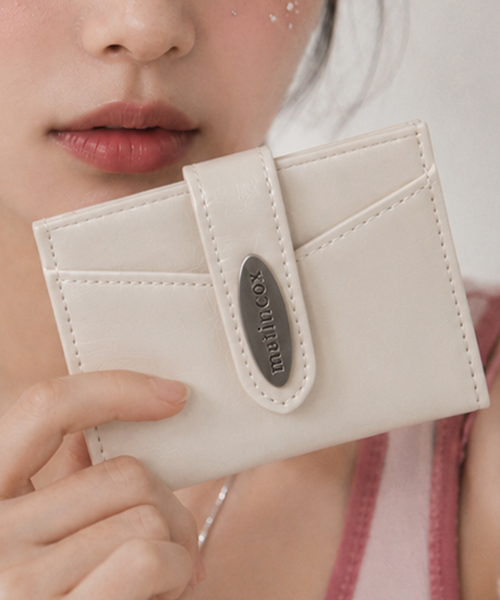 Velafold Card Wallet - Cream