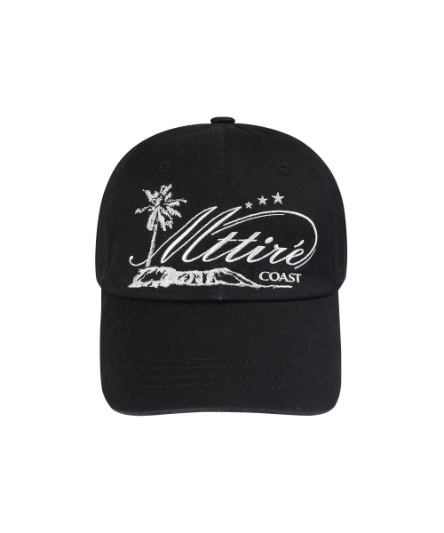 COAST WASHED CAP / Black