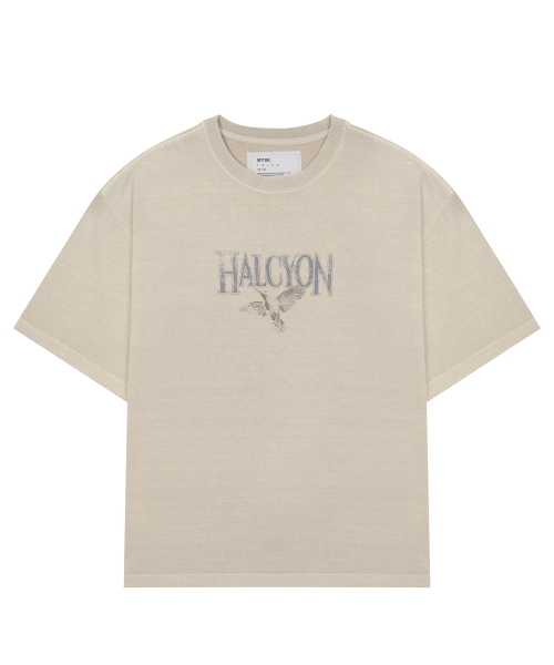 HALCYON STATUE WASHED T-SHIRT / Ivory