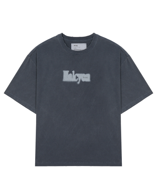 HALCYON FRAME WASHED T-SHIRT / Navy