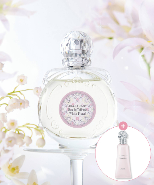 화이트 플로럴 오 드 뚜왈렛 50ml(+크리스탈 블룸 퍼퓸드 핸드크림 40g)