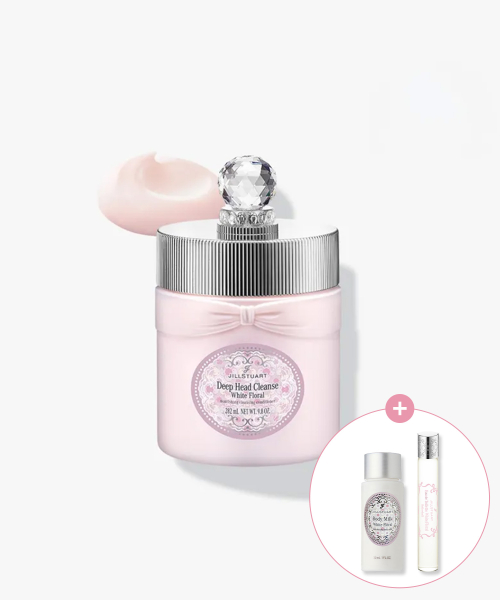 화이트 플로럴 딥 헤드 클렌즈 280g(+ 롤 온, 바디밀크 30ml)