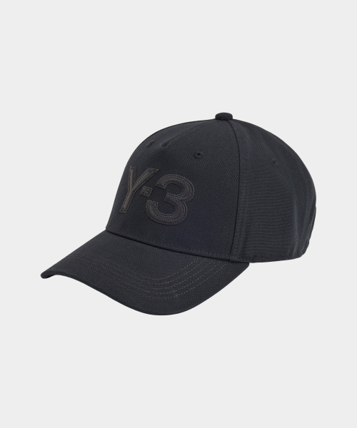 (U) 로고 캡 블랙 Y-3 LOGO CAP BLACK/BLACK