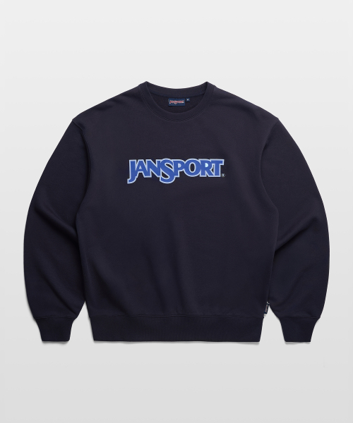 베이직 로고 스웨트 셔츠 NAVY
