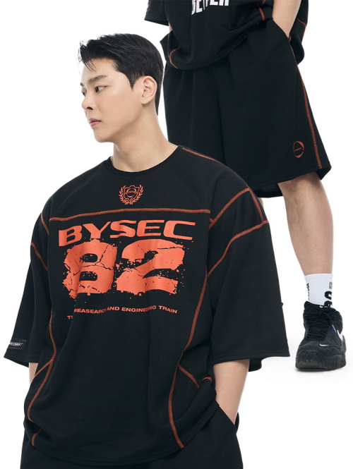 [SET] 벌크 헤비메쉬 82 숏슬리브_3 Color + 벌크 헤비메쉬 로고 버뮤다팬츠_3 Color