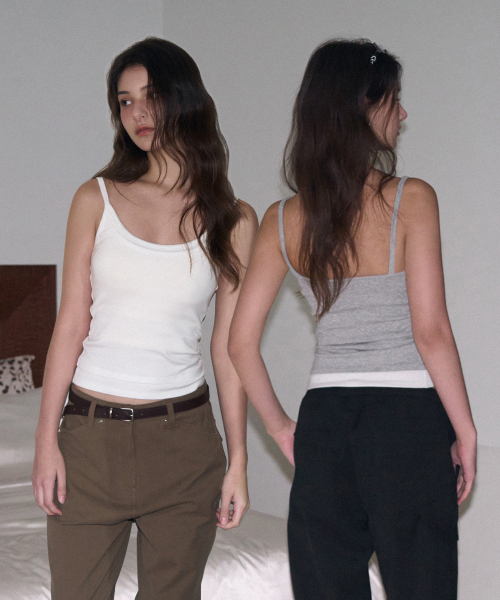 Layered Sleeveless_Charcoal