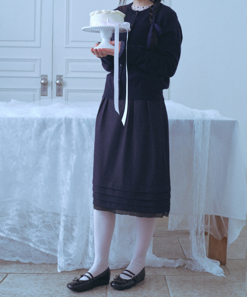 MIDI SKIRT - 2 colors