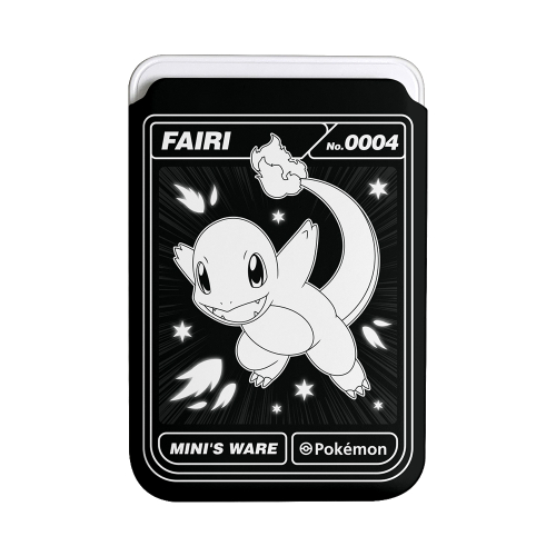 Pokemon Black Edition MagSafe Hard Card Wallet_Charmander