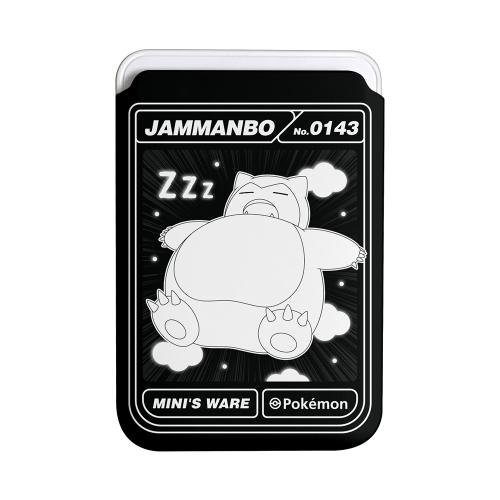 Pokemon Black Edition MagSafe Hard Card Wallet_Snorlax