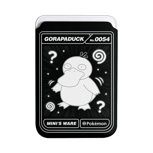 Pokemon Black Edition MagSafe Hard Card Wallet_Psyduck
