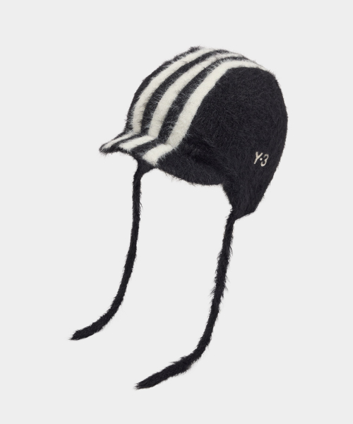 (U) 3S 보닛 블랙 Y-3 3S BONNET BLACK/CREAM WHITE