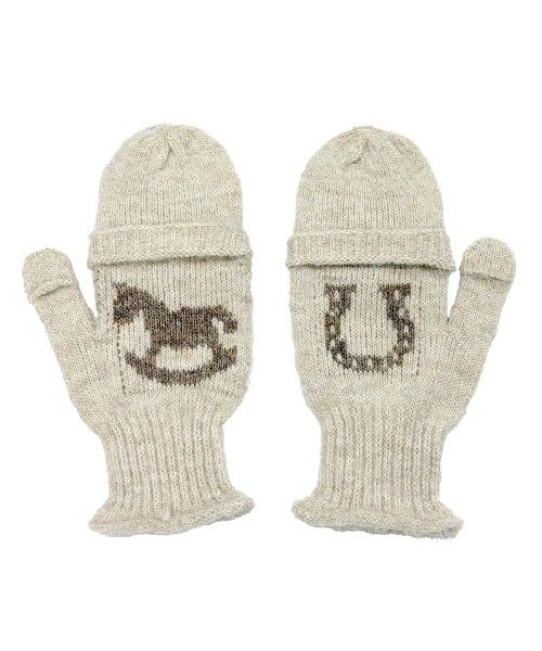 Convertible Knit Gloves Raw