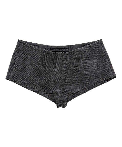 스컬프터 Corduroy Micro Shorts Charcoal