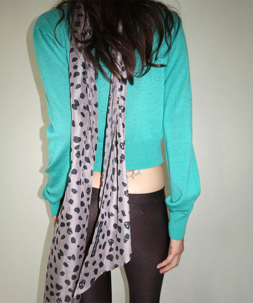 Dalmatian Scarf Mocha