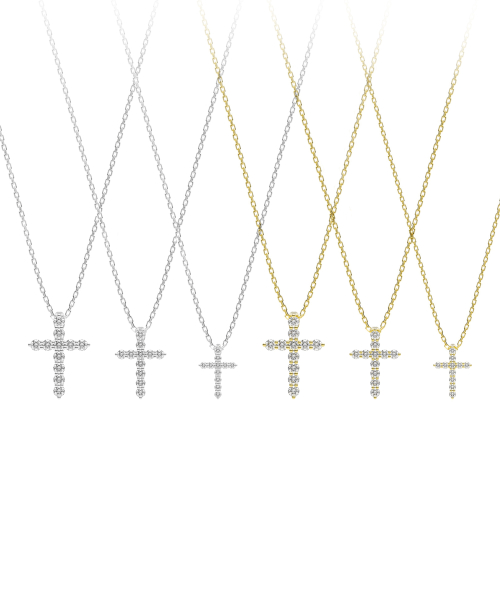 Ice croce carat necklace