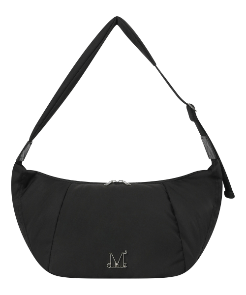 NUO CURVE CUT HOBO BAG UNISEX
