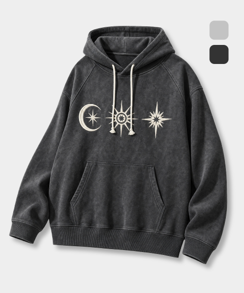 ASTRO ARTWORK HOODED T-SHIRT_2 COLOR