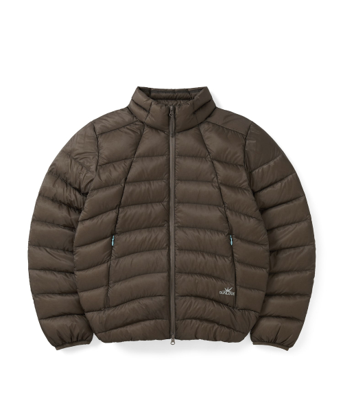 Fly Light Down Jacket Brown