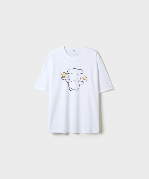 [가나디] 별자리 반팔 티셔츠(Silver)_SPRLG49U01