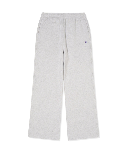 여성 와이드핏 기모 스웨트팬츠 Light Grey Melange