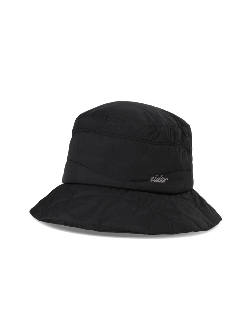 여성 퀼팅 패딩햇_Black