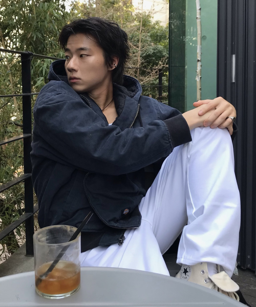 디키즈 덕 캔버스 후디 재킷 Navy