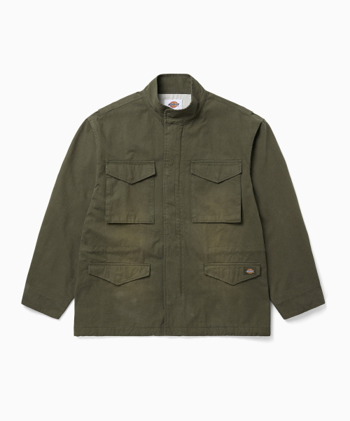 워시드 M-65 필드 재킷 Olive