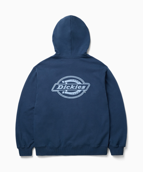 디키즈 백 모노 로고 후디 Navy