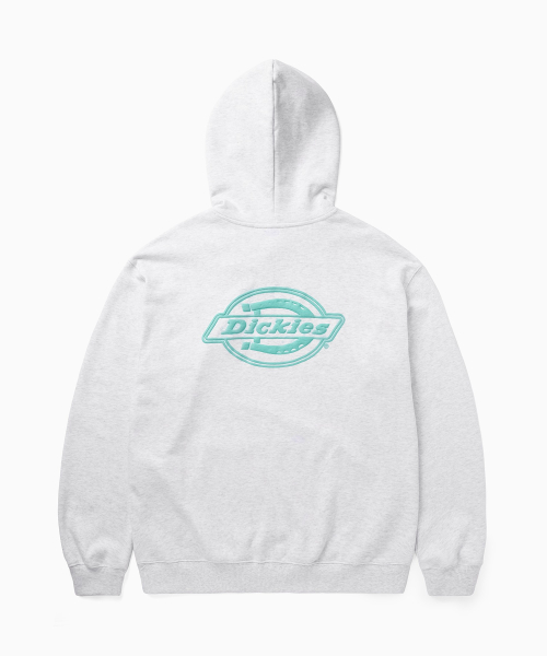 백 모노 로고 후디 Light Grey Melange
