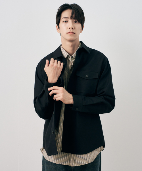 [COUTURE]Heavy Cotton Oxford Shirt - 2 colors