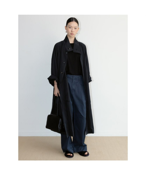 60S Vintage Trench Coat Black (TA673TA015)