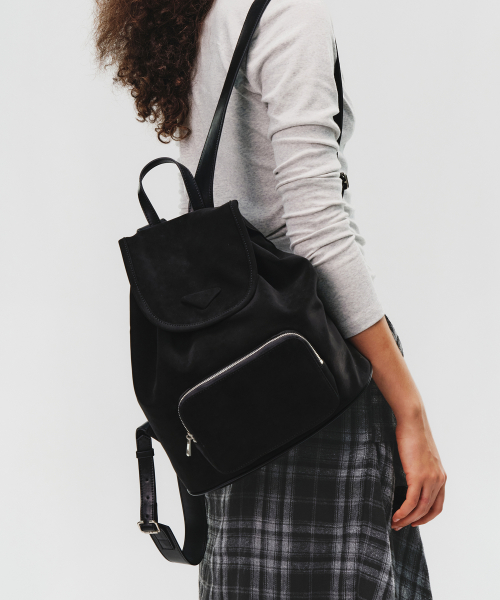 SOTY BACKPACK - NUBUCK BLACK
