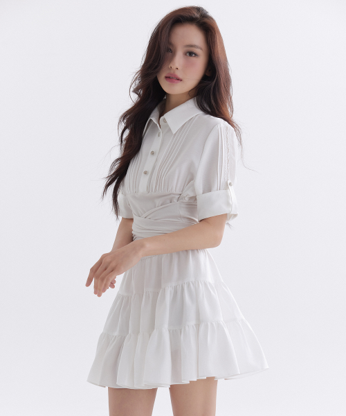 GESSO SHIRT WRAP DRESS_TT6S606IV