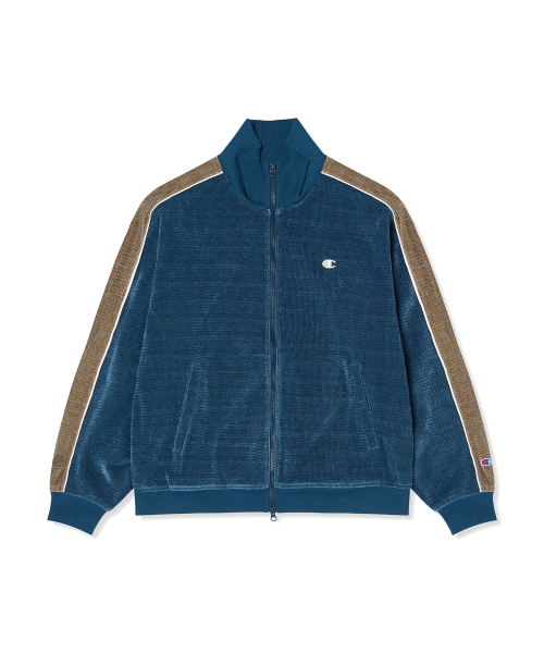 벨루어 트랙 재킷 Navy