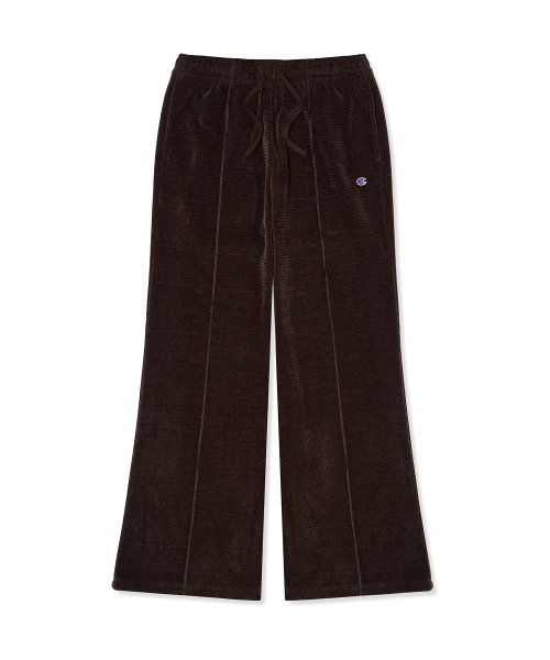여성 벨루어 부츠컷 팬츠 Brown