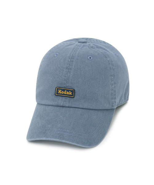 스몰 와펜 워싱 릴렉스핏 볼캡 BLUE