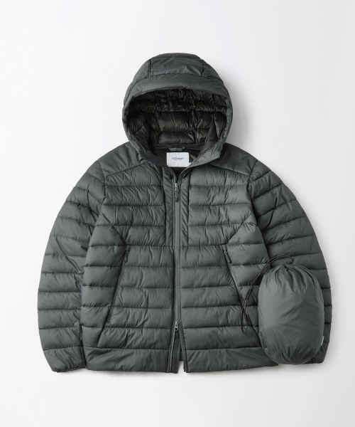 THERMORE CIRRUS PADDING JACKET_CHARCOAL