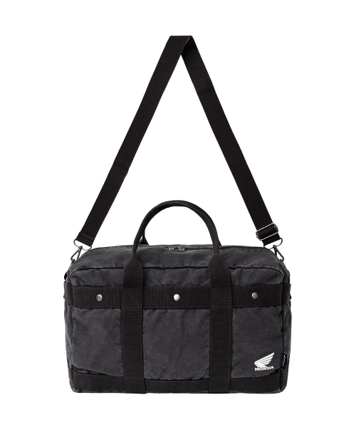 Washed Field Duffle Bag Charcoal