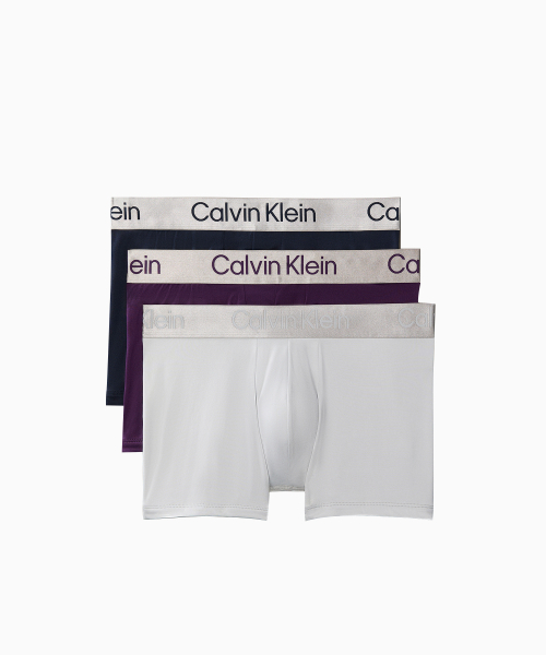 남성 브러시드 마이크로파이버 스트레치 트렁크 3PK 멀티_NB42695IF