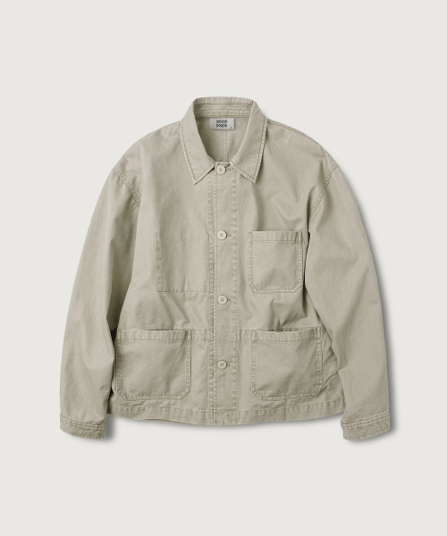 (woman) VTG 코튼 초어 자켓_Light Beige