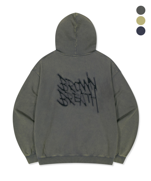 WASHED TAG HOODIE — Main product photo
