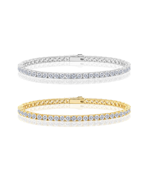 Ice tennis bracelet 3mm