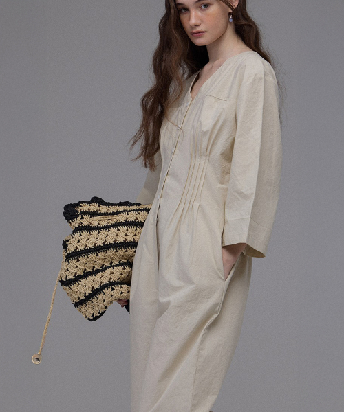 Nova Jumpsuit (Light beige)