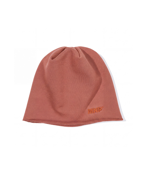 MNP LOGO BEANIE - DUSTY ORANGE
