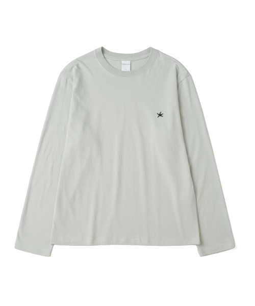 TCM starfish mini logo long sleeve (pistachio)