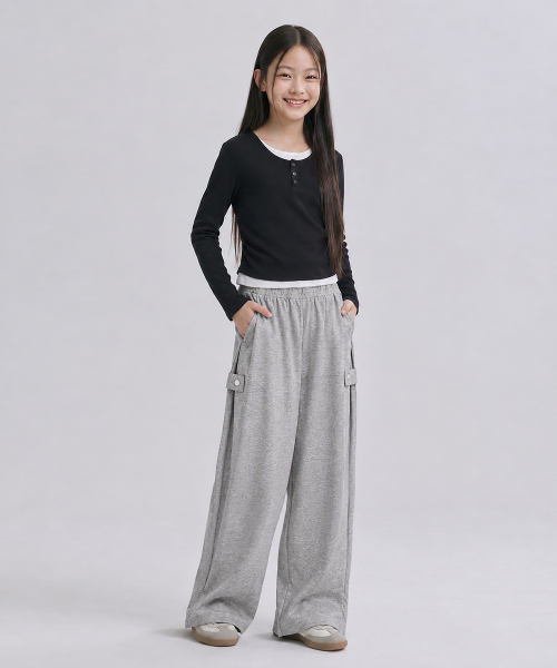틴즈 여아 스냅 와이드팬츠_055(14580-138-603-09)