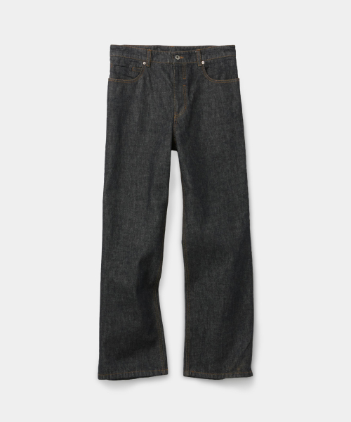 Rigid Semi-Flare Jeans (Indigo)