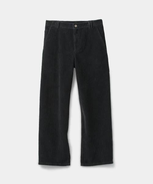 Corduroy Carpenter Pocket Pants (Charcoal)